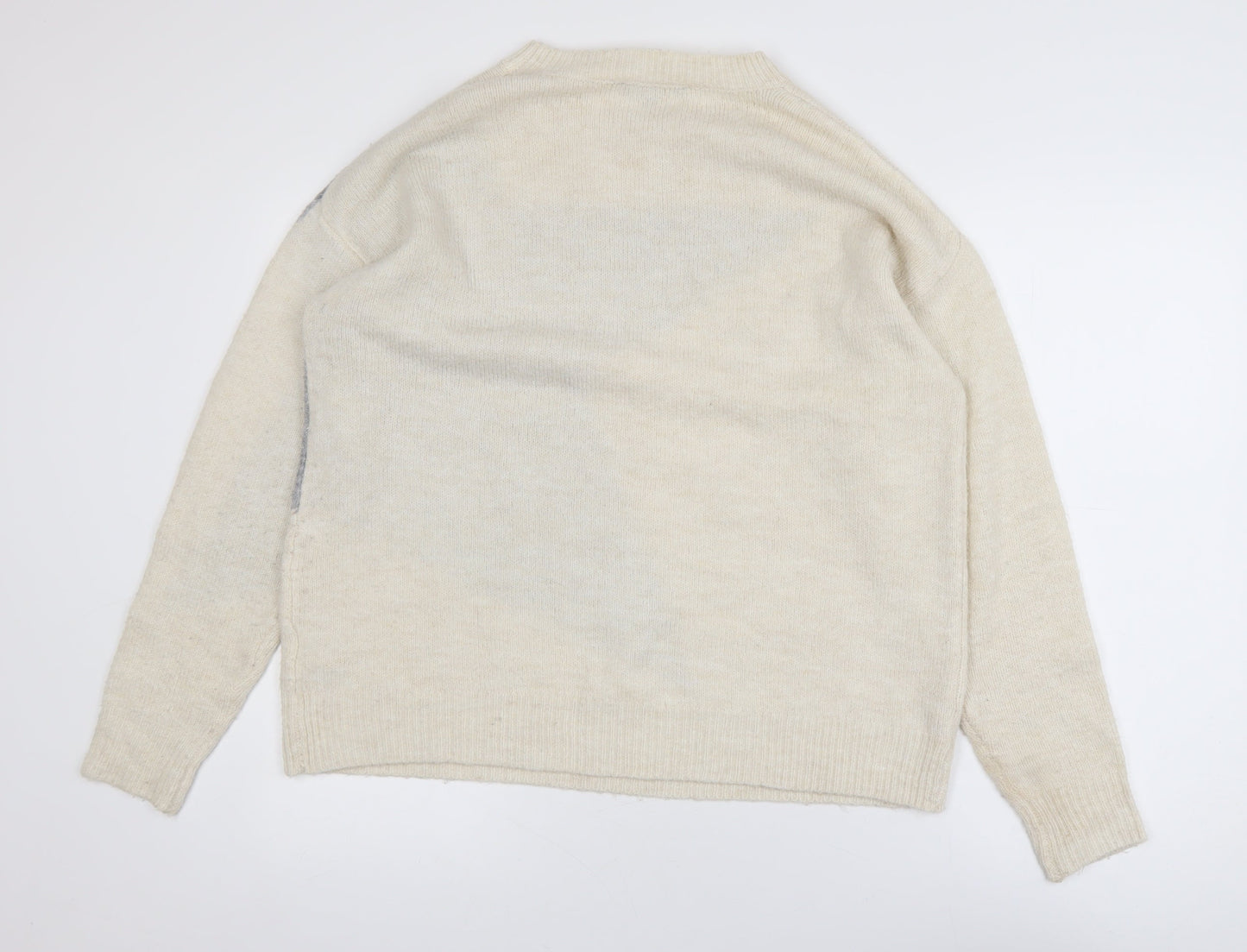 Womens UK Size 14 Principles Ivory Pullover Jumper