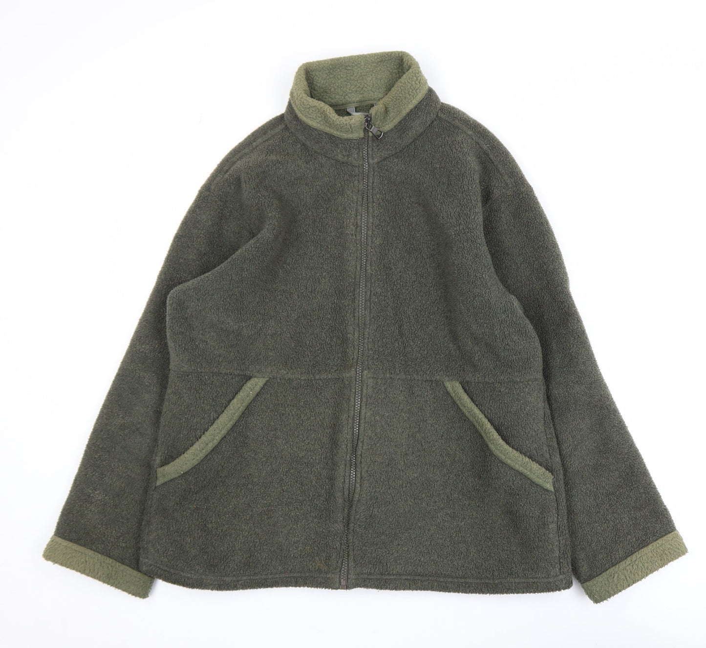 Mens UK Size L Marks and Spencer Green Basic Jacket