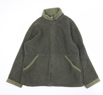 Mens UK Size L Marks and Spencer Green Basic Jacket