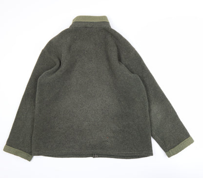 Mens UK Size L Marks and Spencer Green Basic Jacket