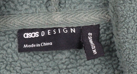 Womens UK Size 12 ASOS DESIGN Green Gym & Training Hiking Walking Jacket
