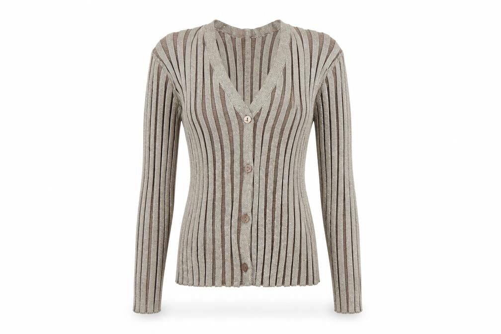 Womens UK Size L Primark Beige Cropped Blouse
