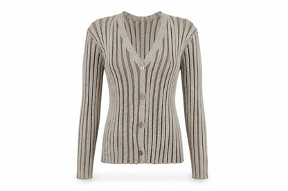 Womens UK Size L Primark Beige Cropped Blouse