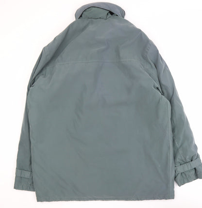 Mens UK Size M Marks and Spencer Green Parka Coat