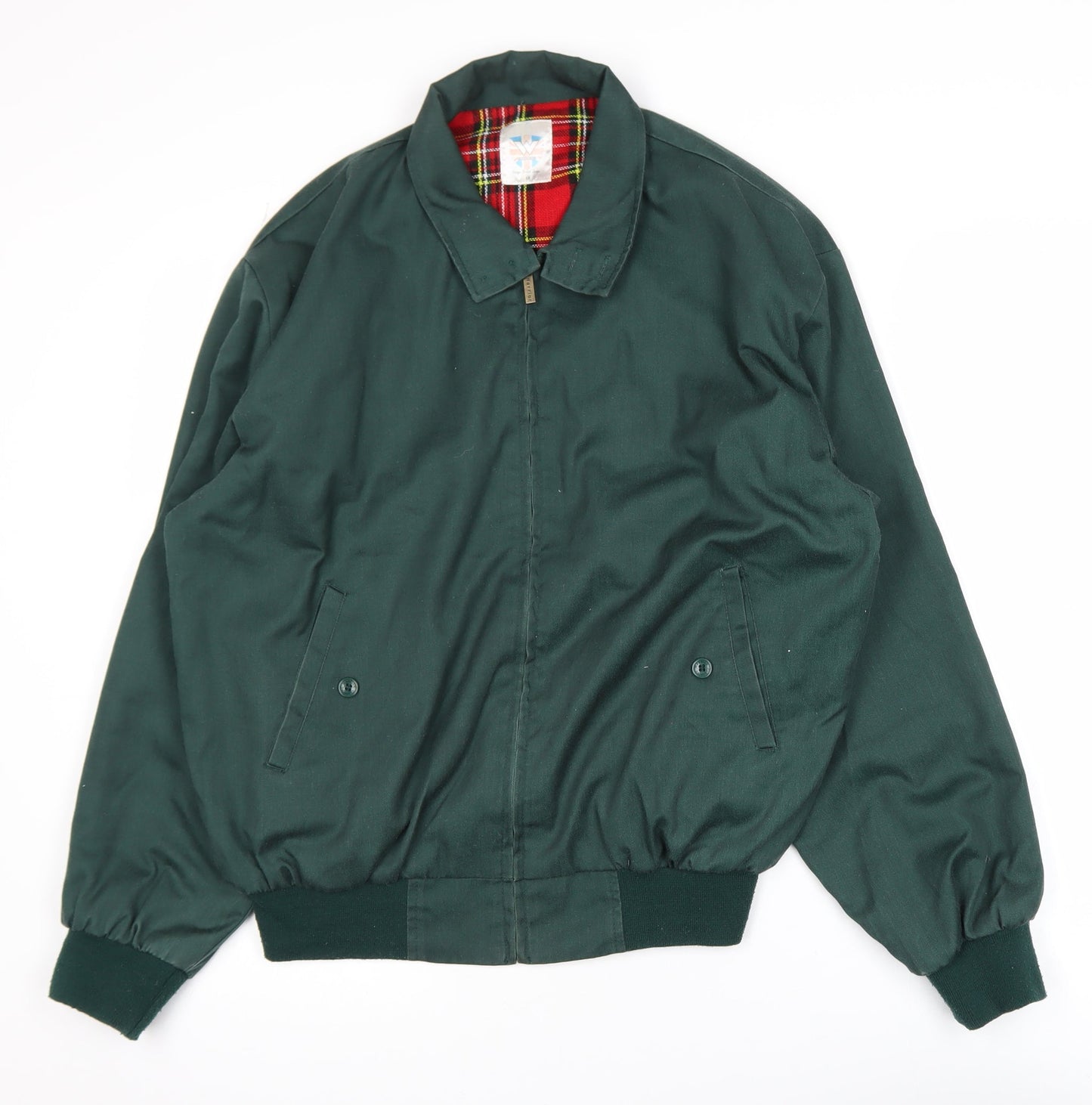 Mens UK Size M Walker and Hawkes Green Bomber Jacket
