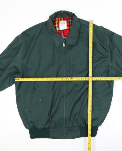 Mens UK Size M Walker and Hawkes Green Bomber Jacket