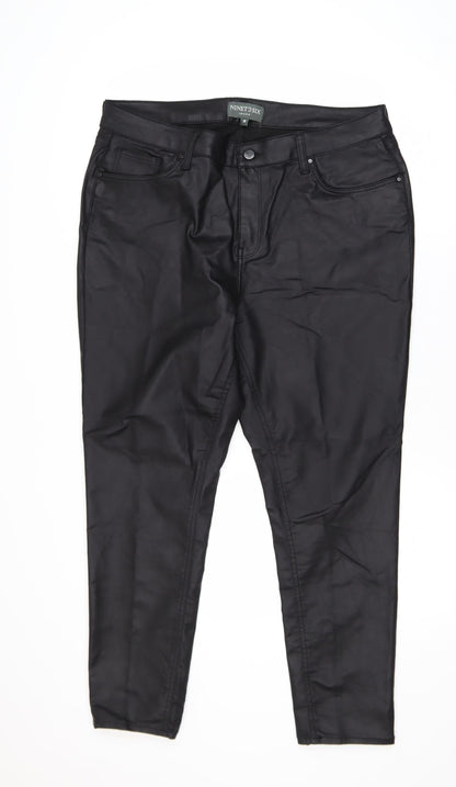 NINET2SIX Womens Black Jegging Style Stretch Jeans Size 18
