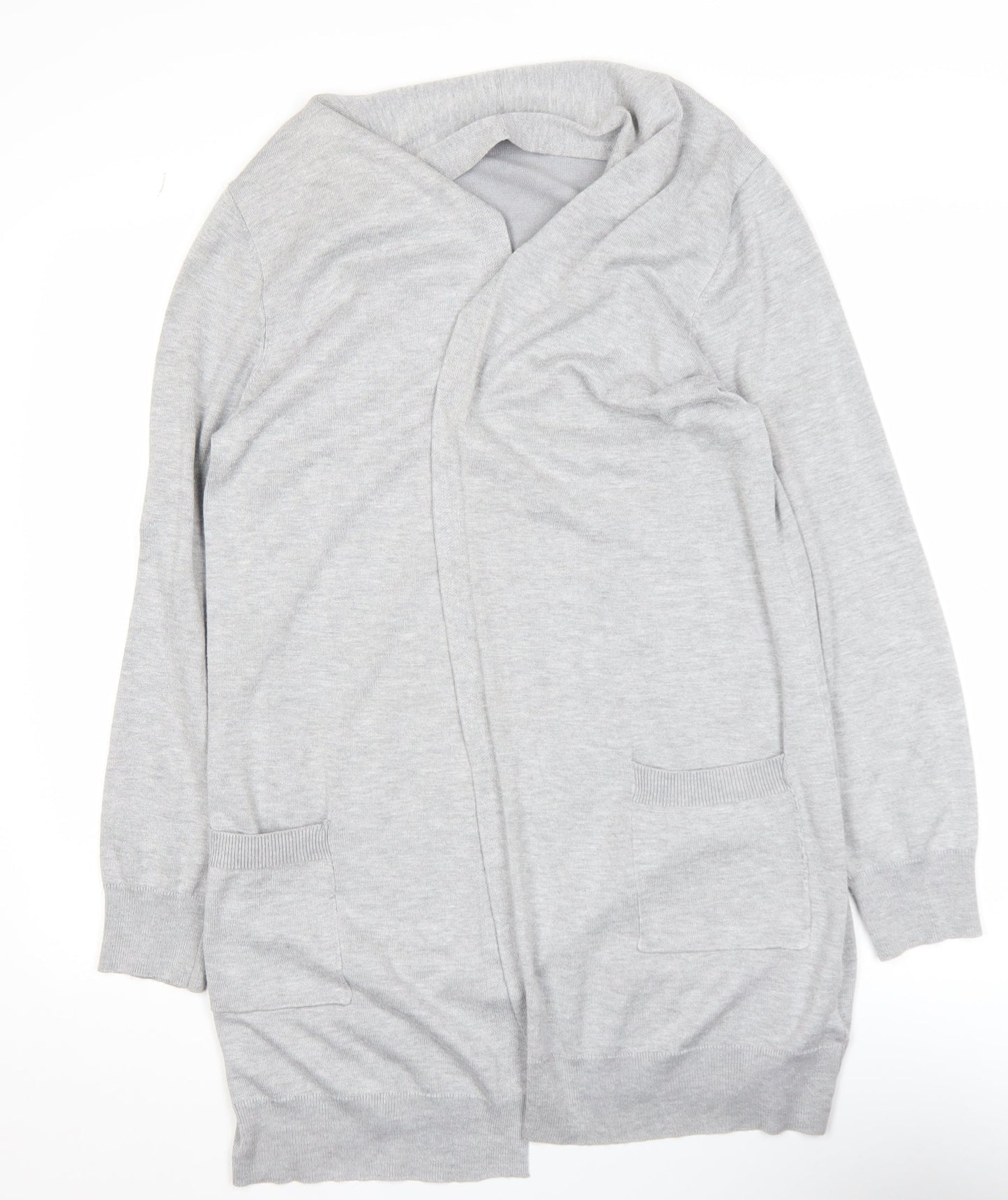 Womens UK Size M Grace Karin Grey Cardigan Jumper