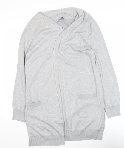 Womens UK Size M Grace Karin Grey Cardigan Jumper