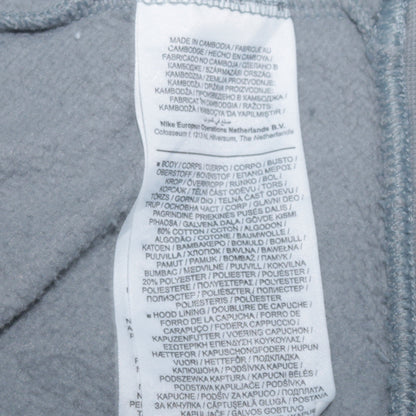 Mens UK Size XL Nike Grey Pullover Hoodie