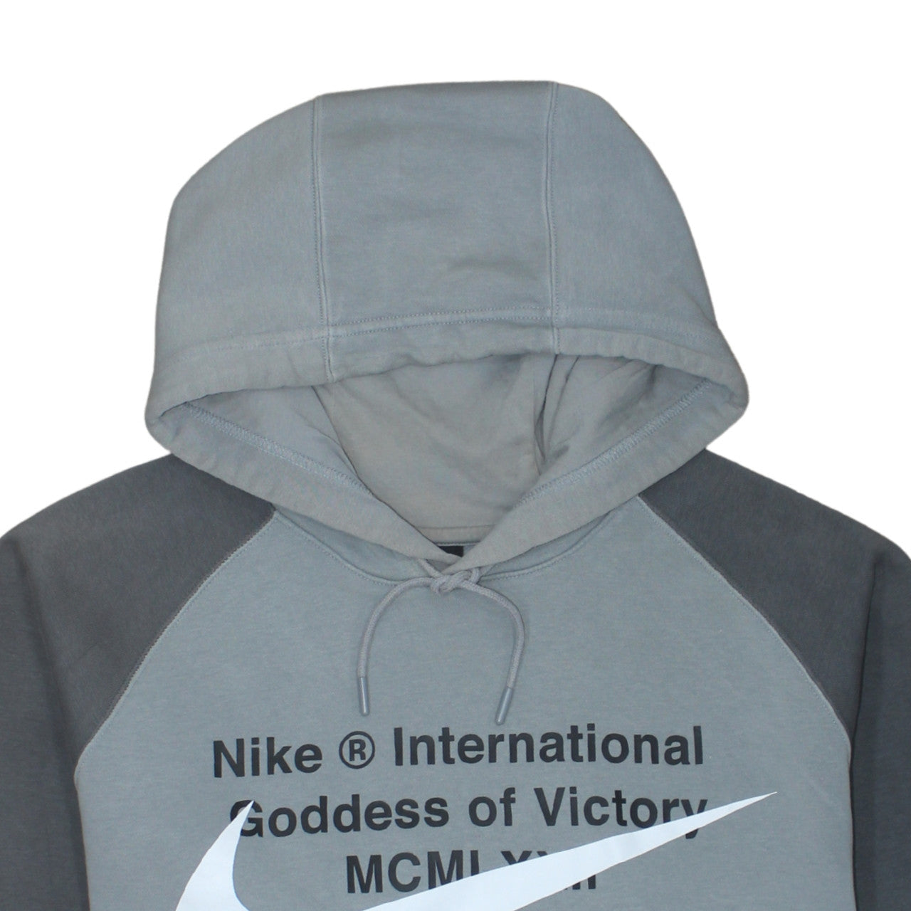 Mens UK Size XL Nike Grey Pullover Hoodie