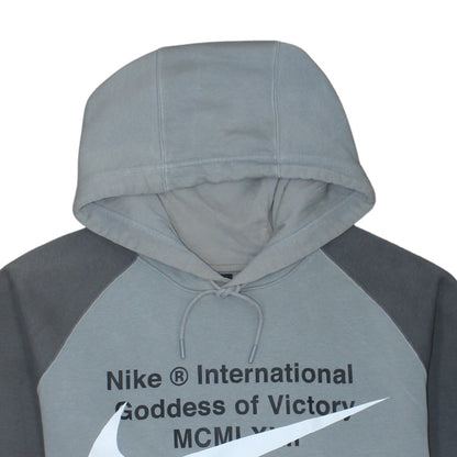 Mens UK Size XL Nike Grey Pullover Hoodie