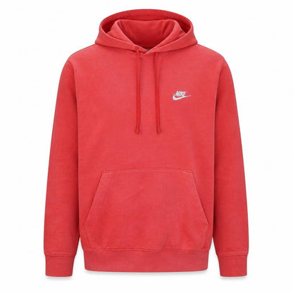Mens UK Size S Nike Red Pullover Hoodie