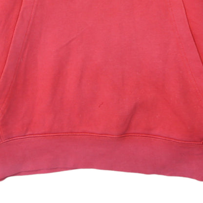 Mens UK Size S Nike Red Pullover Hoodie