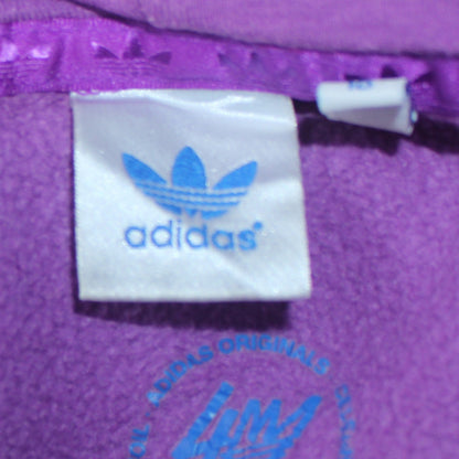 Womens UK Size M adidas Purple Pullover Hoodie