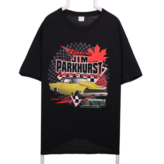 Mens UK Size XL The Authentic T-Shirt Company Black  T-Shirt