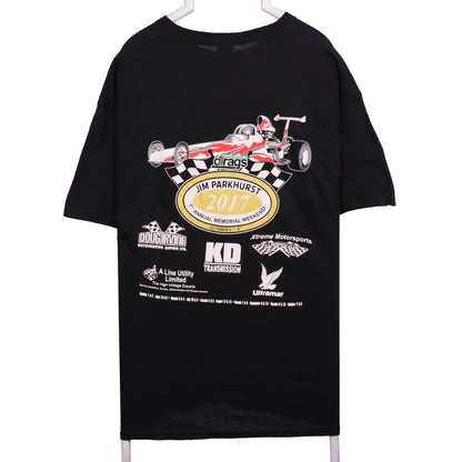 Mens UK Size XL The Authentic T-Shirt Company Black  T-Shirt