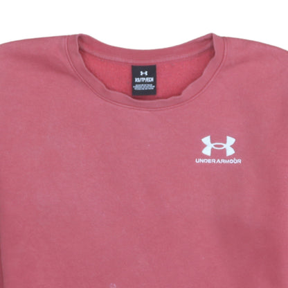 Womens UK Size XS Under armour Pink Pullover Sweatshirt