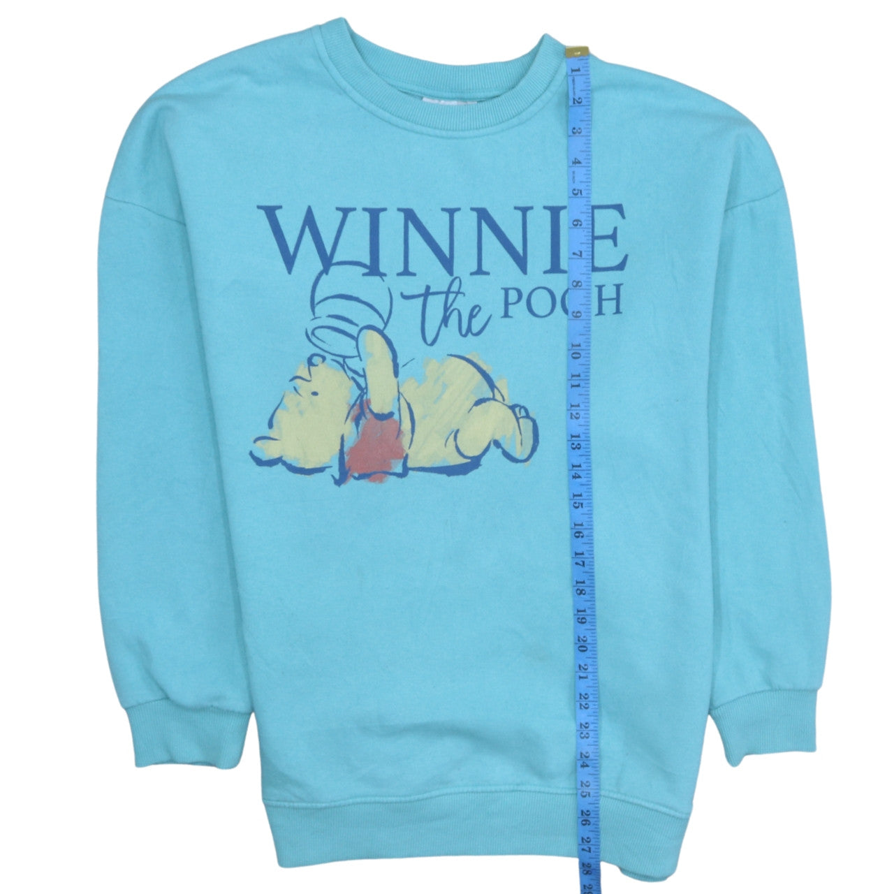 Womens UK Size 12/14 Disney Blue Pullover Sweatshirt