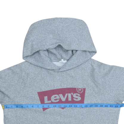 Mens UK Size S Levi's Grey Pullover Hoodie