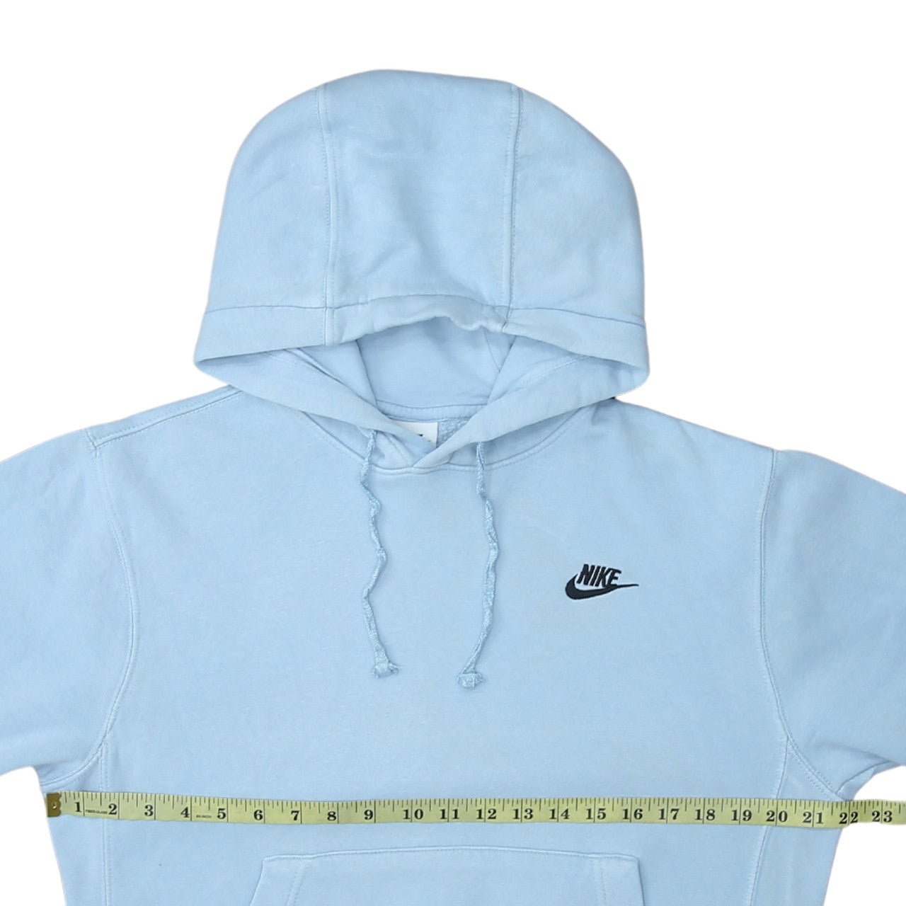 Womens UK Size XS Nike Blue Pullover Hoodie