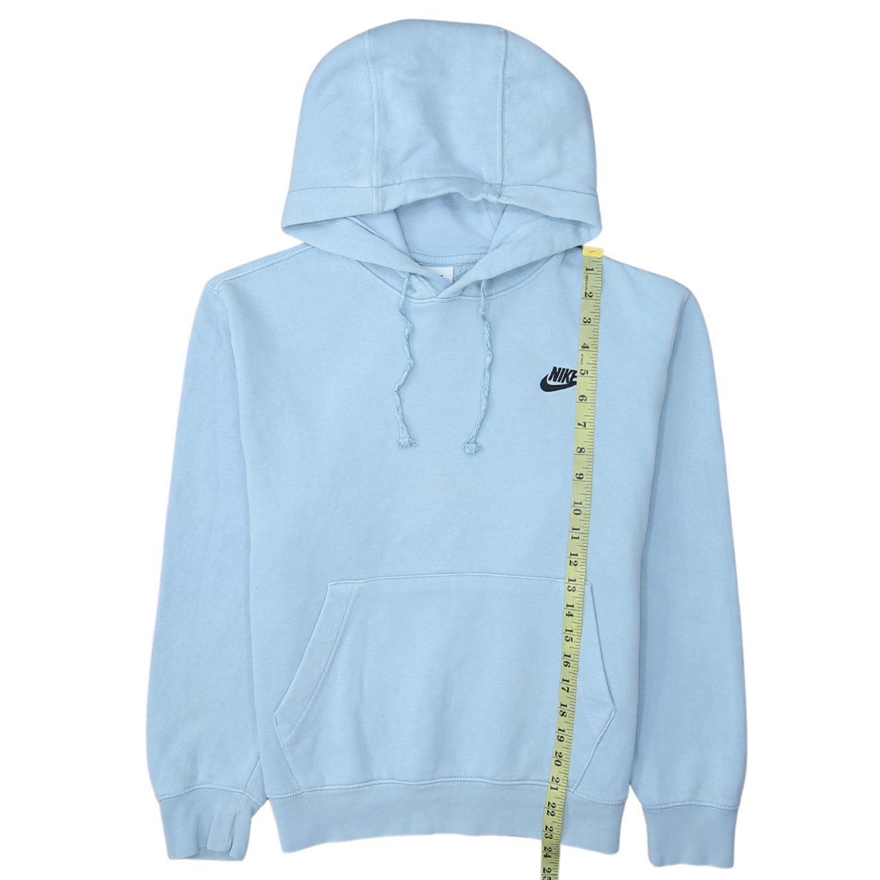 Womens UK Size XS Nike Blue Pullover Hoodie