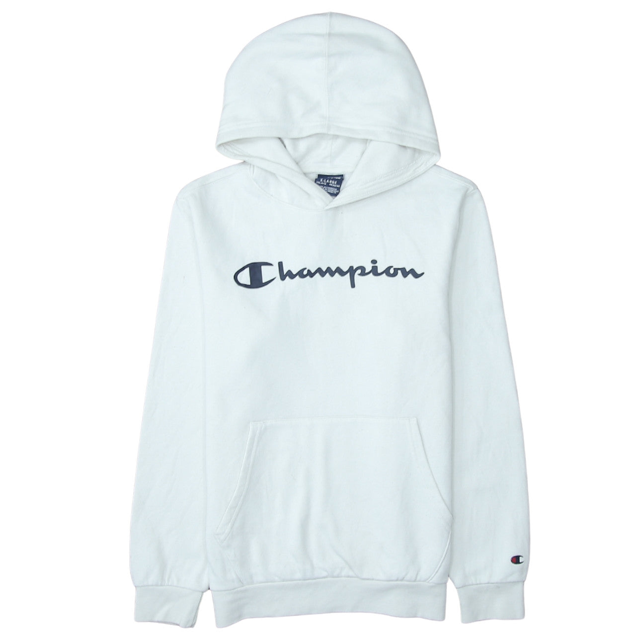 Boys UK Size 13-14 Years Champion White Pullover Hoodie