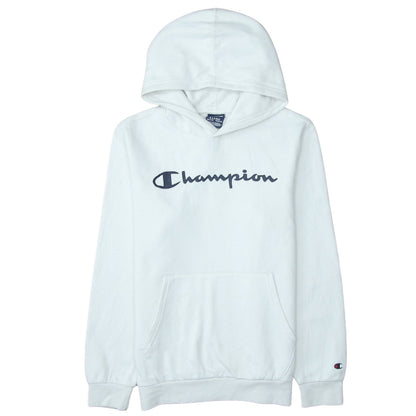 Boys UK Size 13-14 Years Champion White Pullover Hoodie