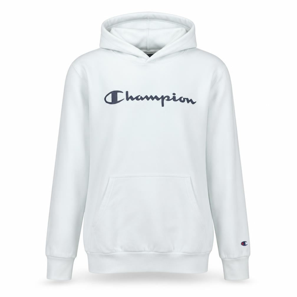 Boys UK Size 13-14 Years Champion White Pullover Hoodie