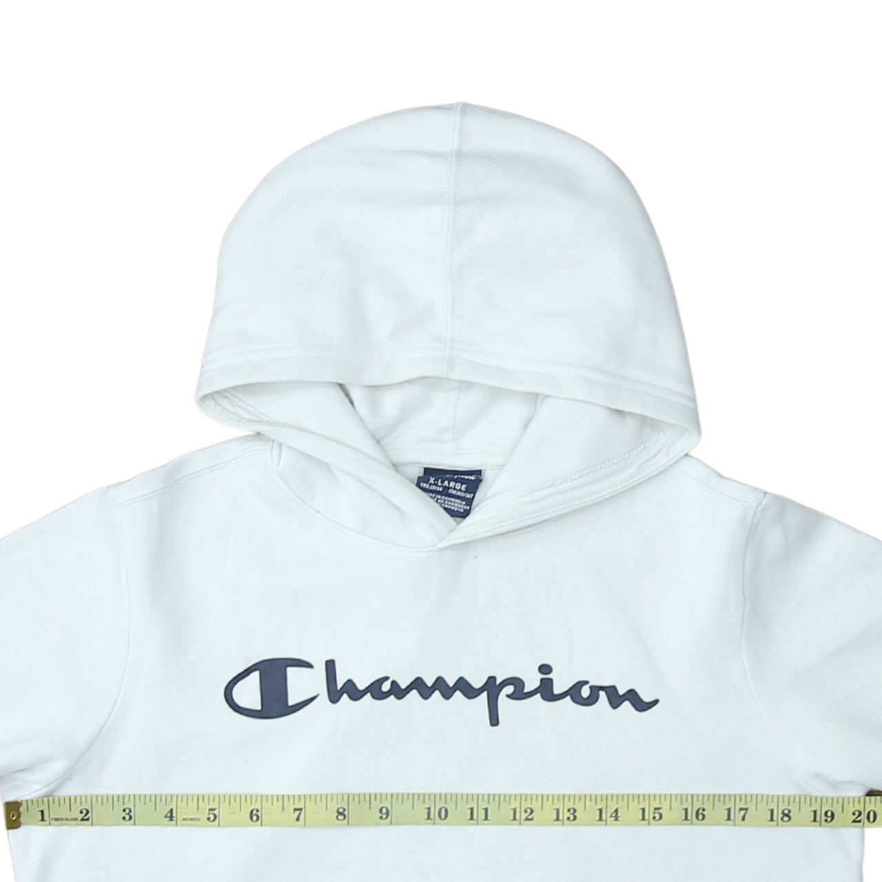 Boys UK Size 13-14 Years Champion White Pullover Hoodie