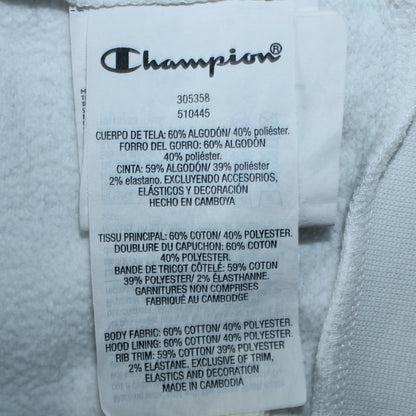 Boys UK Size 13-14 Years Champion White Pullover Hoodie