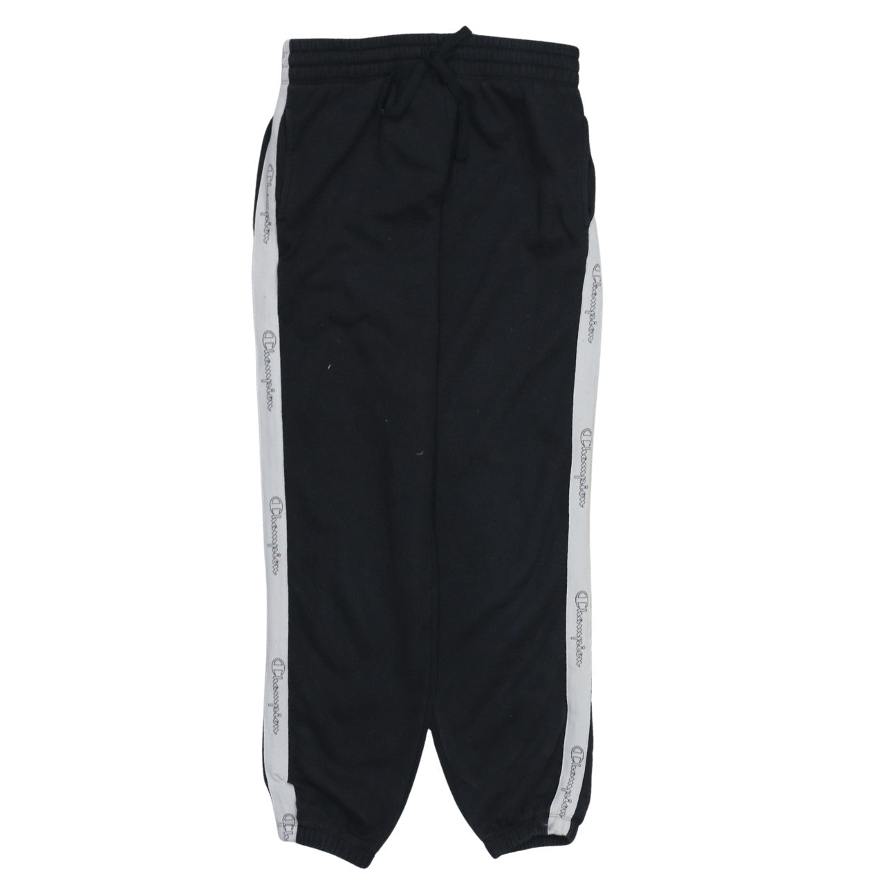 Mens UK Size S Champion Regular Fit Sweatpants Black Trousers