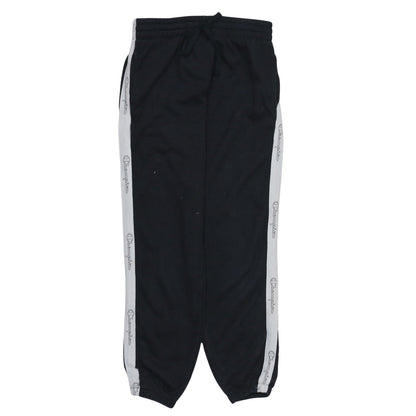 Mens UK Size S Champion Regular Fit Sweatpants Black Trousers