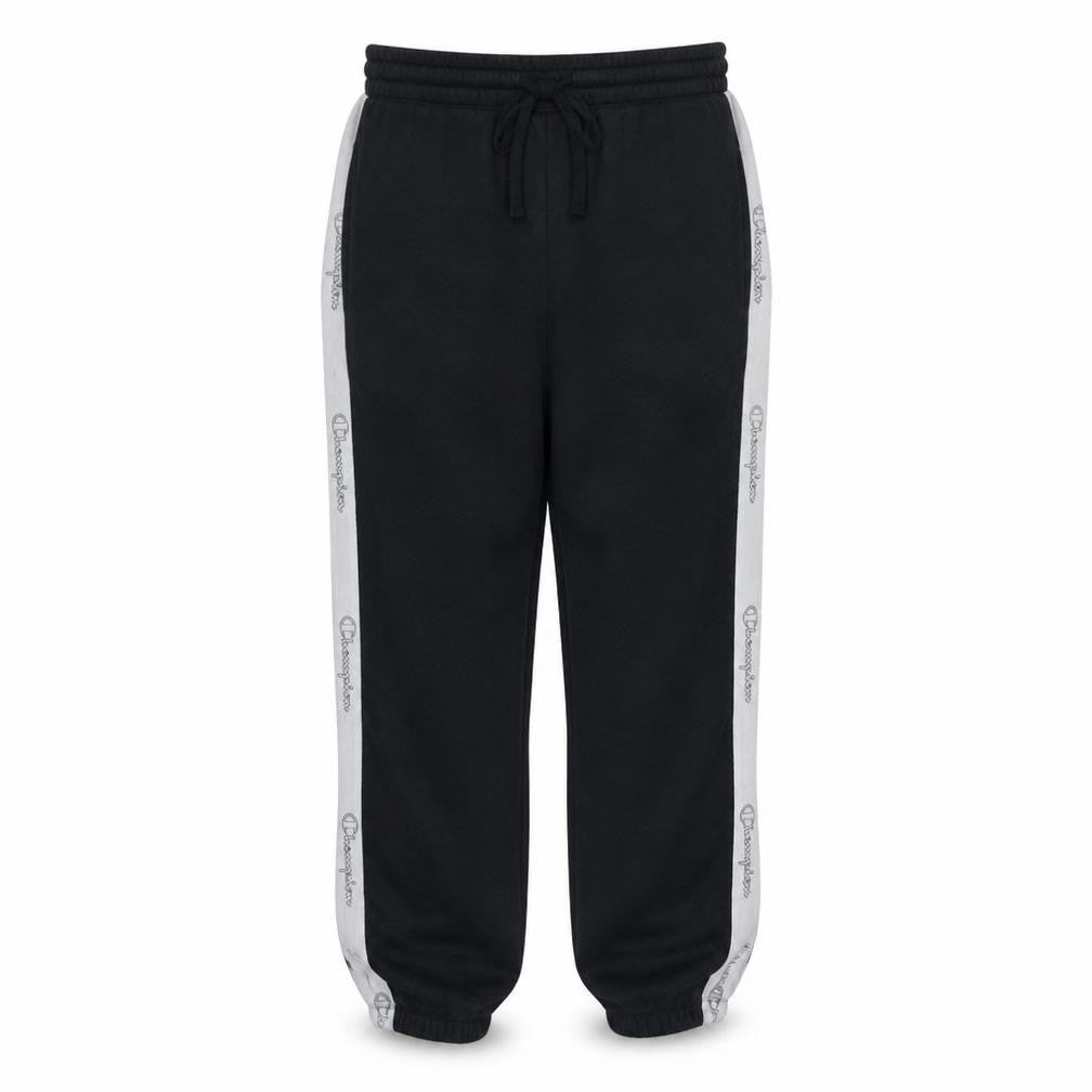Mens UK Size S Champion Regular Fit Sweatpants Black Trousers
