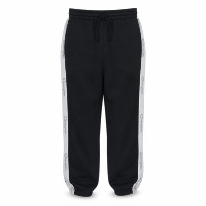 Mens UK Size S Champion Regular Fit Sweatpants Black Trousers