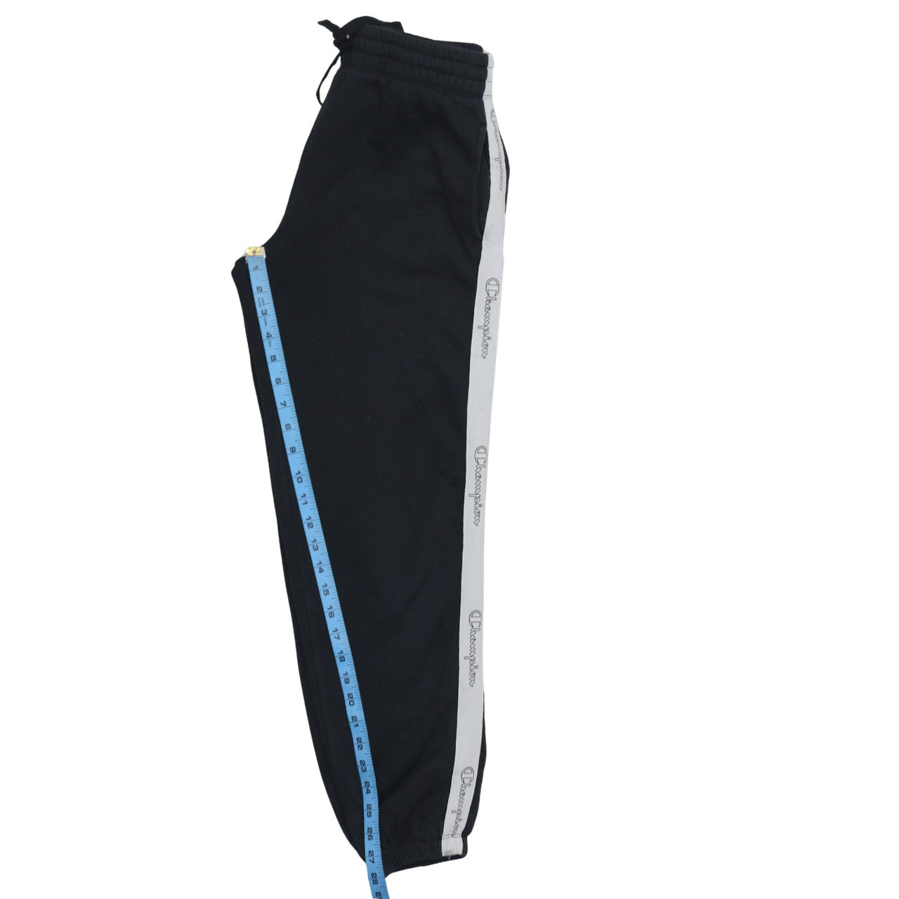 Mens UK Size S Champion Regular Fit Sweatpants Black Trousers