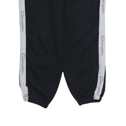 Mens UK Size S Champion Regular Fit Sweatpants Black Trousers
