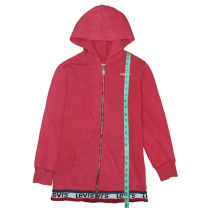 Boys UK Size 12 Years Levi's Red Full Zip Hoodie