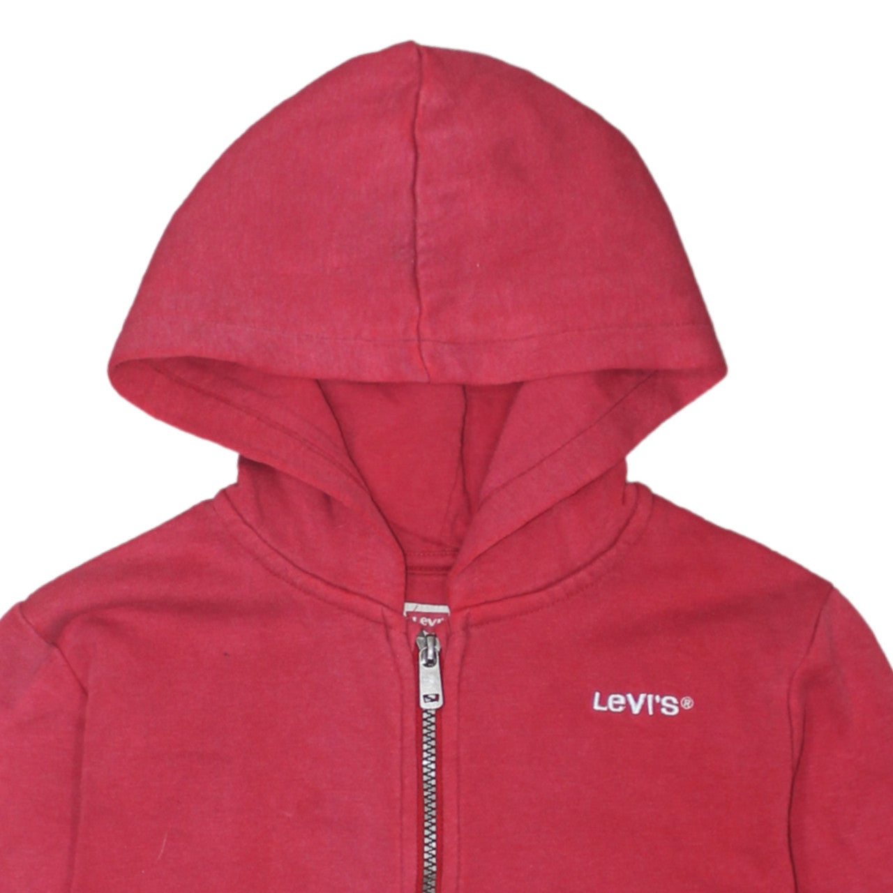 Boys UK Size 12 Years Levi's Red Full Zip Hoodie
