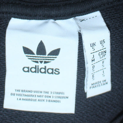 Mens UK Size S adidas Black Pullover Hoodie