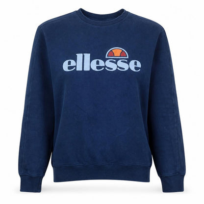 Womens UK Size 8 ellesse Blue Pullover Sweatshirt