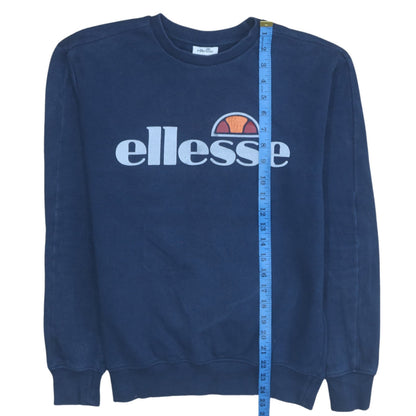 Womens UK Size 8 ellesse Blue Pullover Sweatshirt