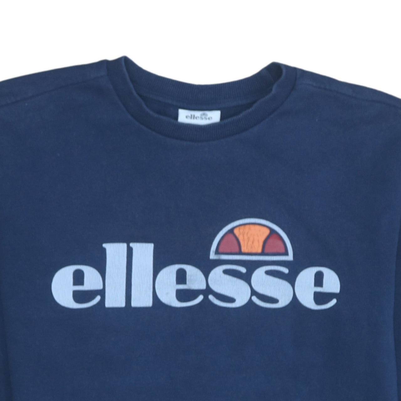 Womens UK Size 8 ellesse Blue Pullover Sweatshirt