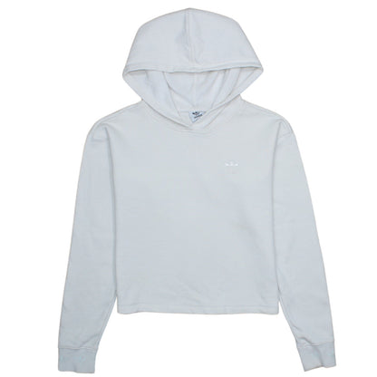 Womens UK Size XS adidas White Pullover Hoodie