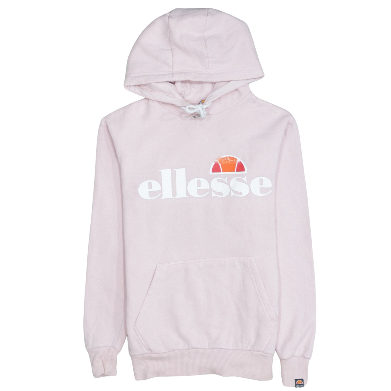 Womens UK Size 6 ellesse Pink Pullover Hoodie