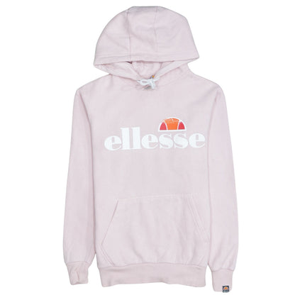 Womens UK Size 6 ellesse Pink Pullover Hoodie