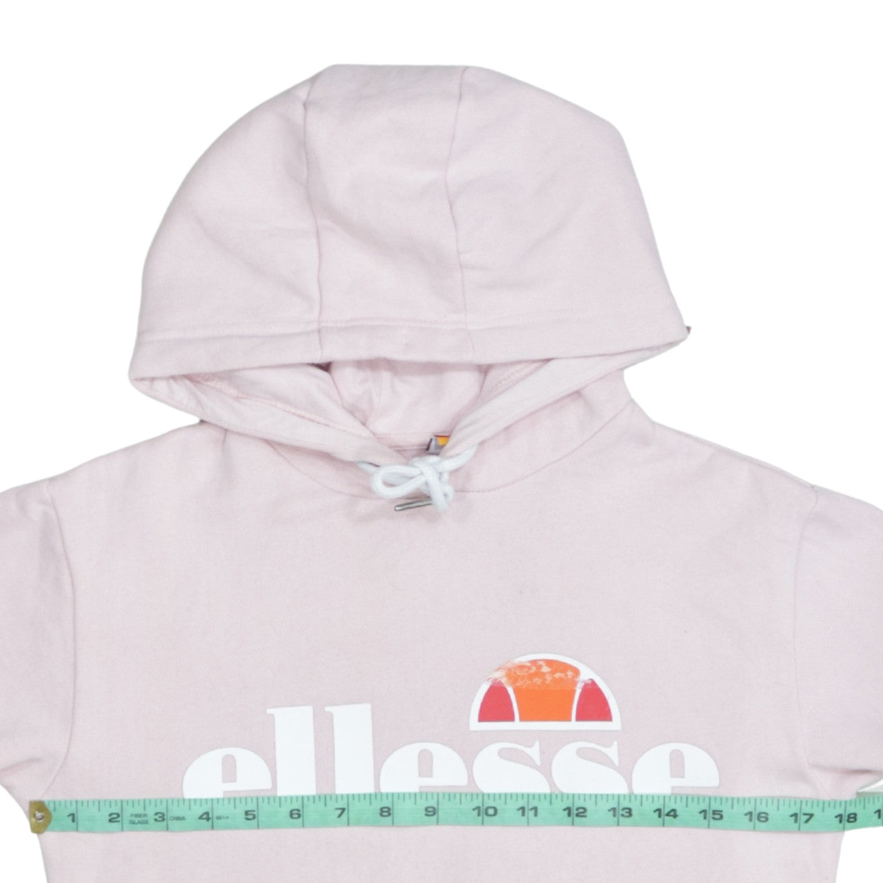 Womens UK Size 6 ellesse Pink Pullover Hoodie