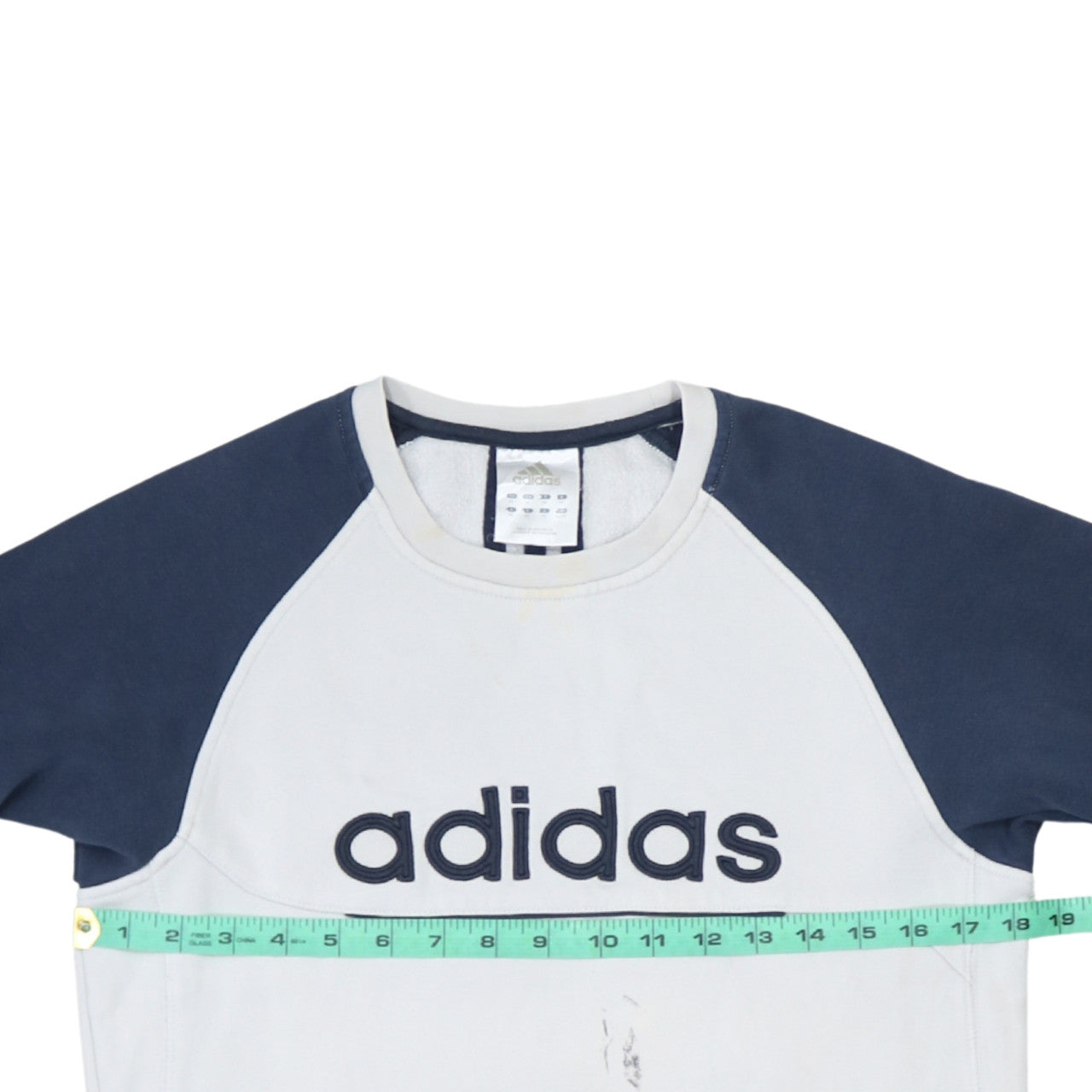 Mens UK Size XL adidas White Pullover Sweatshirt