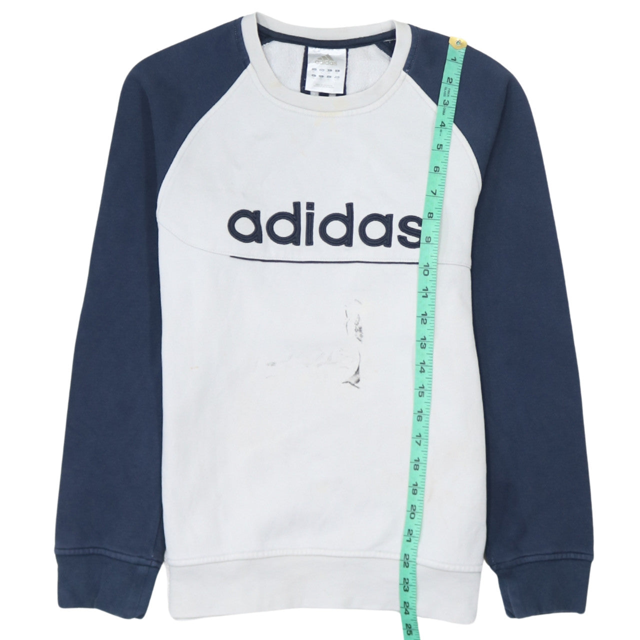 Mens UK Size XL adidas White Pullover Sweatshirt