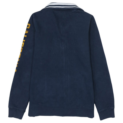 Mens UK Size M Champion Blue Full Zip Sweatshirt